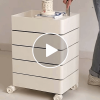Picture of GALEN Rotating 5 Tier Utility Drawer Wheel Trolley (Multiple Colours)