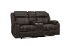Picture of TANDY Manual Reclining Sofa Range with Drop-Down Console & Cup Holders
