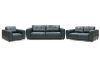 Picture of KALONA 3/2/1 Seater 100% Genuine Leather Sofa Range (Dark Blue)