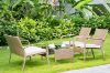 Picture of SLOAN 4PC Outdoor Dining Wicker Sofa Set/Lounge Set