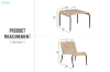 Picture of REALYN 3PC Outdoor Wicker Lounge Chair Set