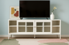 Picture of STARK Steel Frame 1.5M Sliding Door TV Unit (Cream)