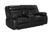 Picture of ZENO Power Reclining Sofa Range with Drop-Down Console & Cup Holders & USB & Type-C Ports