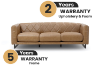 Picture of BERKSHIRE 1 & 3 Seater 100% Genuine Leather Sofa Range