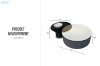 Picture of Bivio Round Nesting Coffee Table with Drawer