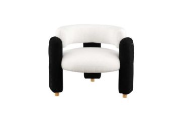 Picture of ADELL Accent Chair (White&Black)