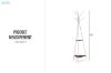 Picture of APEX 180 Coat Rack with Shelves