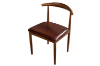 Picture of HORN Dining Chair with Brown Cushion - 4 Chairs in 1 Carton