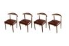 Picture of HORN Dining Chair with Brown Cushion - 4 Chairs in 1 Carton