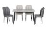 Picture of MIKASA 140 Sintered Stone Top 7PC Dining Set (Grey Table)
