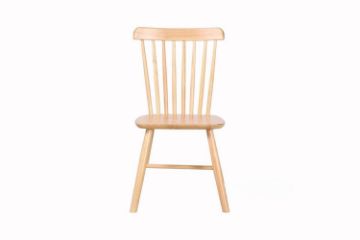 Picture of WINDSOR Solid Wood Dining Chair (Natural Colour) - 2 Chairs in 1 Carton