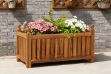 Picture of BALI Outdoor Solid Teak Double Flower Box (90x44x50cm)