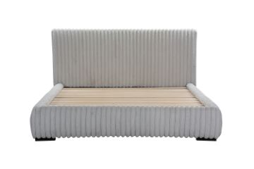Picture of HILLSDALE Fabric Bed Frame in Queen/Super King Size(Grey)