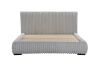 Picture of HILLSDALE Fabric Bed Frame (Grey) - Super King Size