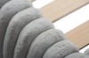 Picture of HILLSDALE Fabric Bed Frame in Super King Size (Grey) 