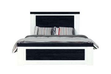 Picture of [FLOOR MODEL CLEARANCE] FREIDA Acacia Bed Frame -  Queen Size