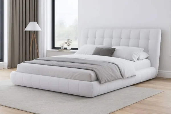 Picture of AMORA Fabric Bed Frame - Queen