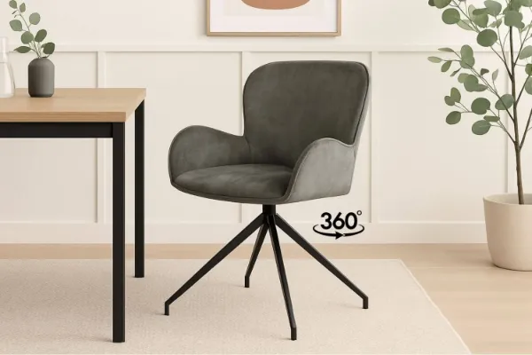 Picture of DUMBO 360° Swivel Dining Chair (Green) - Each