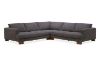 Picture of CONNERY Extra Large Sectional Sofa with Deep Seating & Ash Wood Base