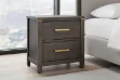 Picture of GLINDA 2-Drawer Bedside Table