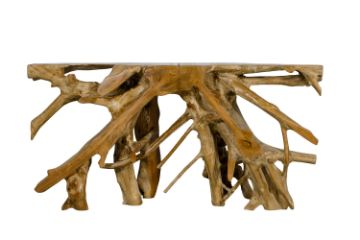 Picture of Takara 150 Handcrafted Teak Root Console Table