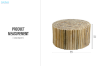 Picture of WILDBRANCH D80 Teak Wood Coffee Table