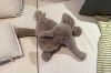 Picture of ELEPHANT Plush Cushion (Brown) - H45