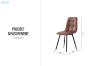 Picture of SAROTO Dining Chair (Brown)