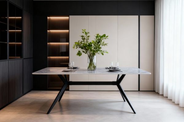 Picture of STRATOS 180 Sintered Stone Dining Table