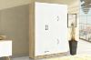 Picture of Vida  4-Door 1-Drawer Wardrobe