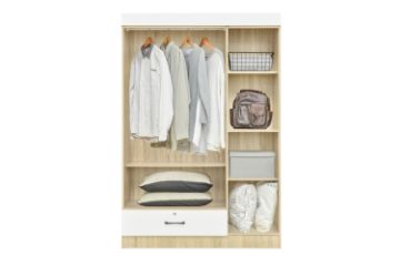 Picture of Vida  4-Door 1-Drawer Wardrobe