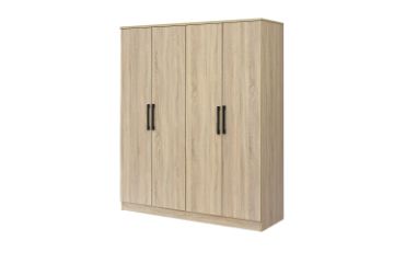 Picture of BESTA Wall Solution Modular Wardrobe System - 4-Door Wardrobe