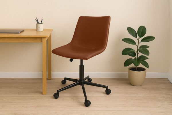 Picture of HALLE Height Adjustable Office Chair(Cognac)
