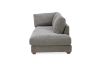 Picture of HEARTLAND Feather Filled Fabric Sectional Sofa (Grey) - Chaise Facing Right
