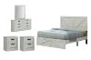 Picture of ASHLEY Bedroom Combo Set in Queen Size - 5PC Combo