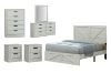 Picture of ASHLEY Bedroom Combo Set in Queen Size - 6PC Combo