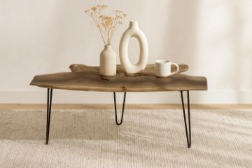 Picture of Takara 100 Irregular Solid Teak Side Table