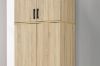 Picture of BESTA Wall Solution Modular Wardrobe - 2-Door Wardrobe with Top Unit