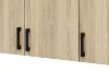 Picture of BESTA Wall Solution Modular Wardrobe - 3-Door Wardrobe with Top Unit