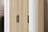 Picture of BESTA Wall Solution Modular Wardrobe - 3-Door Wardrobe with Top Unit