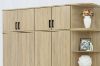 Picture of BESTA Wall Solution Modular Wardrobe System - 4-Door Wardrobe with Top Unit