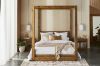 Picture of LIORA Reclaimed Pine Wood 4 Poster Bed Frame in Queen/Super King Size