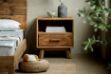 Picture of LIORA Reclaimed Pine Wood Bedside Table
