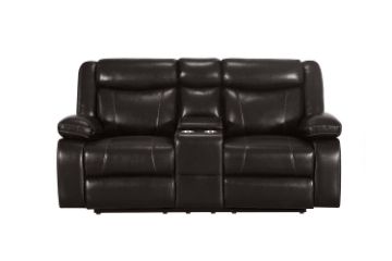 Picture of ZENO Power Reclining Sofa Range - 2 Seat with Cup Holders, Storage, USB & Type-C Ports(2RRC)