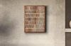 Picture of DD8747 Solid Reclaimed Wood Wall Art (62x82cm)