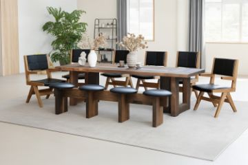 Picture of TIMBERA 8PC Solid Reclaimed Wood Dining Set