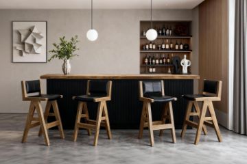 Picture of TIMBERA 5PC Solid Reclaimed Wood Bar Set