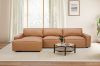 Picture of HAMMOND 100% Oil-Waxed Leather Sectional Modular Sofa