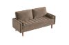 Picture of [FLOOR MODEL CLEARANCE] HAROLD 3 Seater Fabric Sofa Range (Brown)