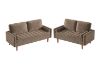 Picture of [FLOOR MODEL CLEARANCE] HAROLD 3 Seater Fabric Sofa Range (Brown)